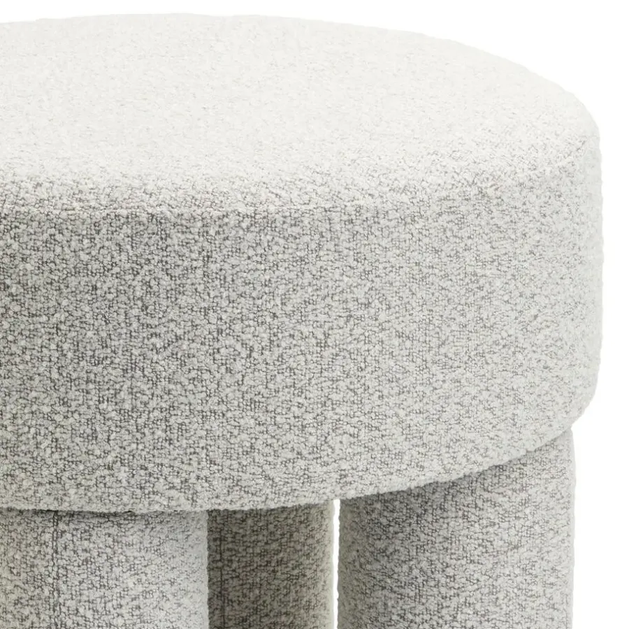 Poefen-HomeMixx Poef Demi - Bouclé Naturel