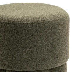 Poefen-HomeMixx Poef Geneva - Bouclé Groen