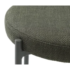 Krukjes-Giga Living Poef Groen Stof - 43,5x44x48cm - Pelican