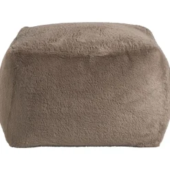 Poefen-Leen Bakker Poef Hein - taupe - 30x40x40 cm