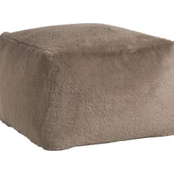 Poefen-Leen Bakker Poef Hein - taupe - 30x40x40 cm