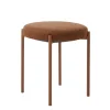 Giga Living Poef Oranje Stof - 43,5x44x48cm - Pelican