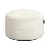 Poefen-Leen Bakker Poef Teddy - off-white - 48x28 cm