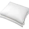 Hoofdkussens-Polydaun hoofdkussenset Nova - wit - 55x65x5 cm