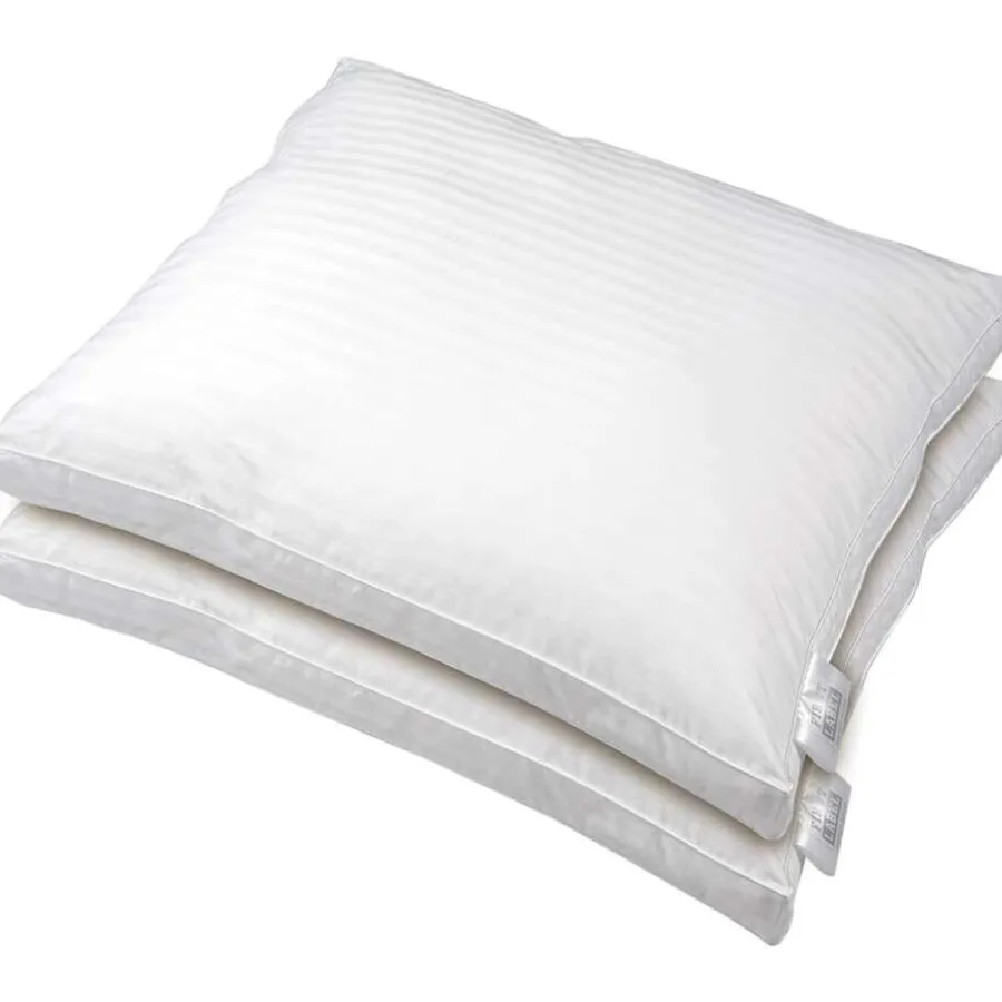 Hoofdkussens-Polydaun hoofdkussenset Nova - wit - 55x65x5 cm