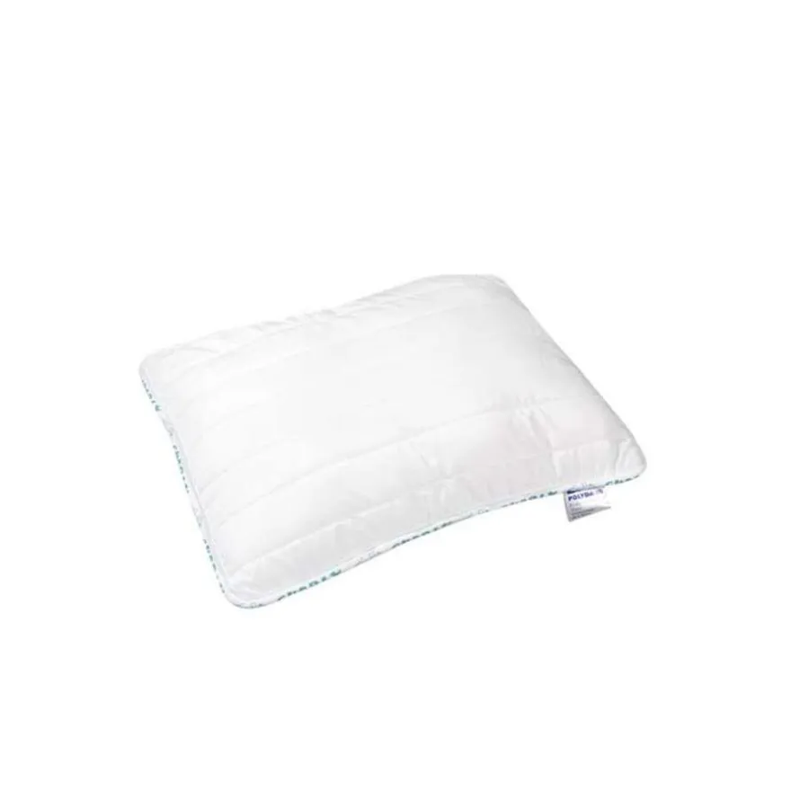 Polydaun kinderkussen Charly - wit - 55x65 cm