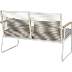 Beliani POMONTE - Tuinset 4-zits - Wit - Staal