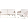 Loungesets-Leen Bakker PONTE - Loungeset 3-zits - Taupe - Staal