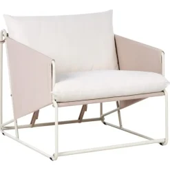 Loungesets-Leen Bakker PONTE - Loungeset 3-zits - Taupe - Staal