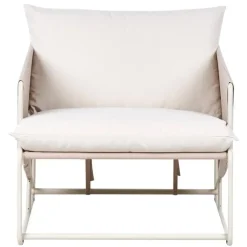 Loungesets-Leen Bakker PONTE - Loungeset 3-zits - Taupe - Staal