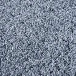 Vloerkleden|Hoogpolige Vloerkleden-Muratap Porto Soft Fluffy Vloerkleed Hoogpolig Effen Blauw - 140X200 CM