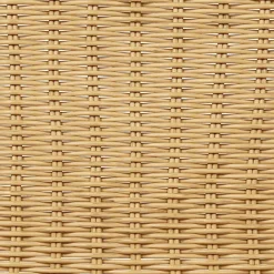Beliani PRASIMO - Tuinstoel set van 2 - Naturel - PE Rotan