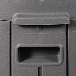 Kussenboxen-Leen Bakker PRINOS - Kussenbox - Grijs - ⌀ 56 cm - Synthetisch materiaal