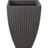 Pro Garden Bloempot Lotus 40x40x60cm Grijs