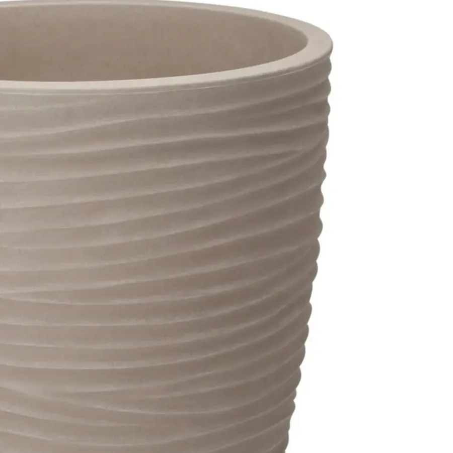 Pro Garden plantenpot - kunststof - zand/beige - 40 x 60 cm