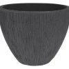 Bloempotten-Pro Garden Plantenpot - Tuin - kunststof - antraciet - 31 x 32 cm