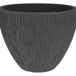 Bloempotten-Pro Garden Plantenpot - Tuin - kunststof - antraciet - 31 x 32 cm