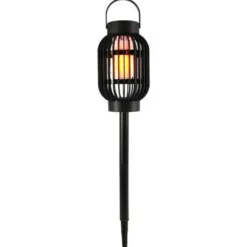 Merkloos Pro Garden Prikspotje - 3 in 1 - vlameffect - solar - 23 cm