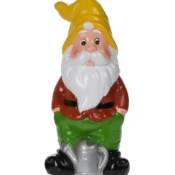 Tuindecoratie-Pro Garden Tuinkabouter - met gieter - keramiek - 20 cm