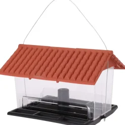 Tuindecoratie-Pro Garden Vogelvoederhuisje - kunststof - 31 x 23 x 21 cm