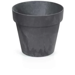 Prosperplast Bloempot - antraciet - betonlook - 30 cm
