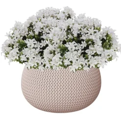 Prosperplast plantenpot - kunststof - taupe - D30 x H22 cm