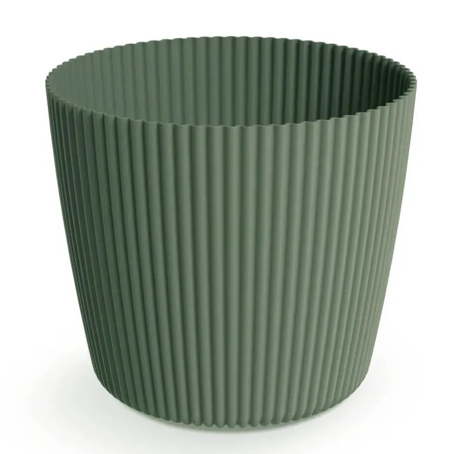 Bloempotten-Prosperplast Plantenpot Buckingham - dennen groen - D34 cm