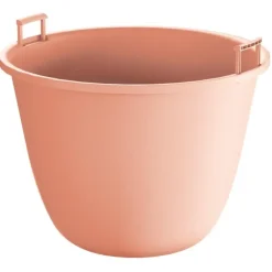 Bloempotten-Prosperplast plantenpot/bloempot - kunststof - zalm roze - D14,5 x H11 cm