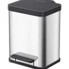 Prullenbakken-Hailo Prullenbak Oko Duo Plus RVS 2x9L M -