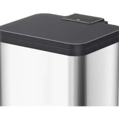 Prullenbakken-Hailo Prullenbak Oko Duo Plus RVS 2x9L M -
