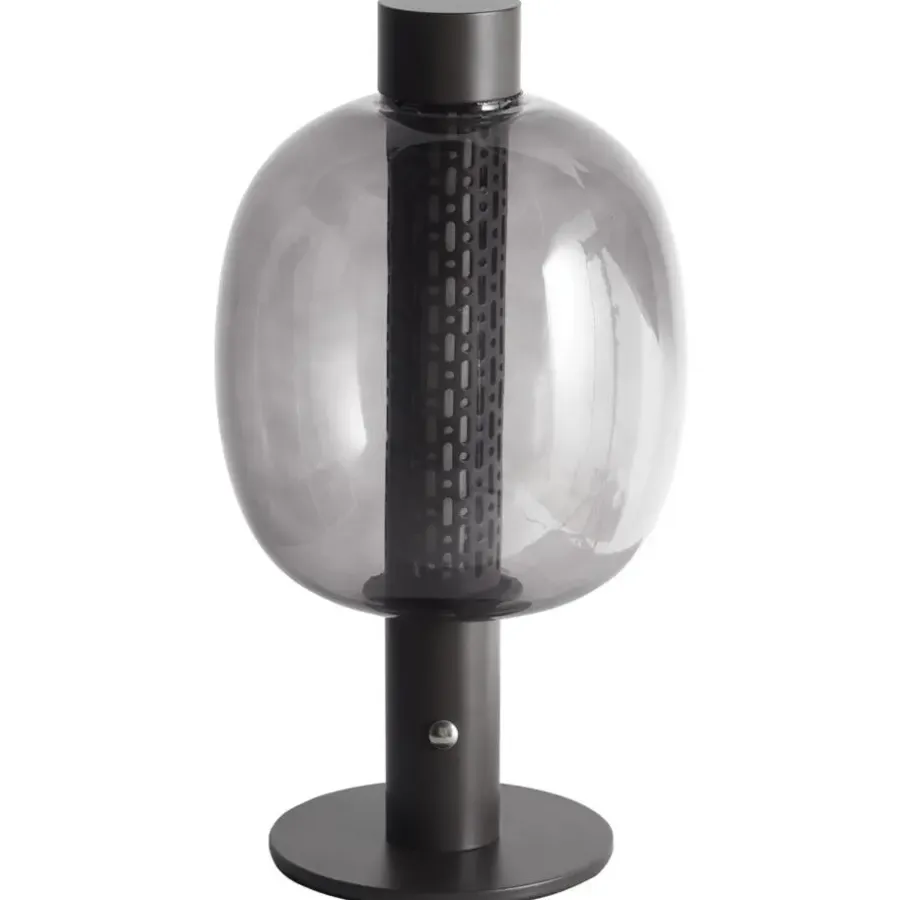 Leen Bakker PULANGI - Tafellamp - Zwart - Aluminium