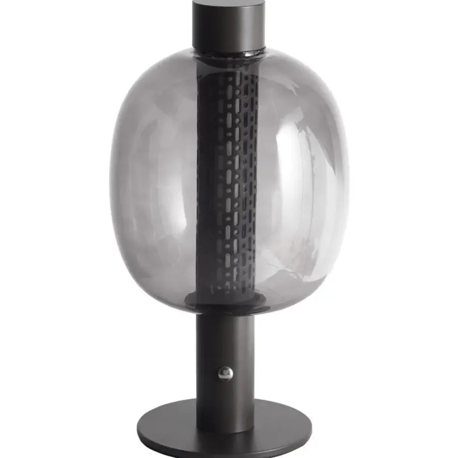 Leen Bakker PULANGI - Tafellamp - Zwart - Aluminium