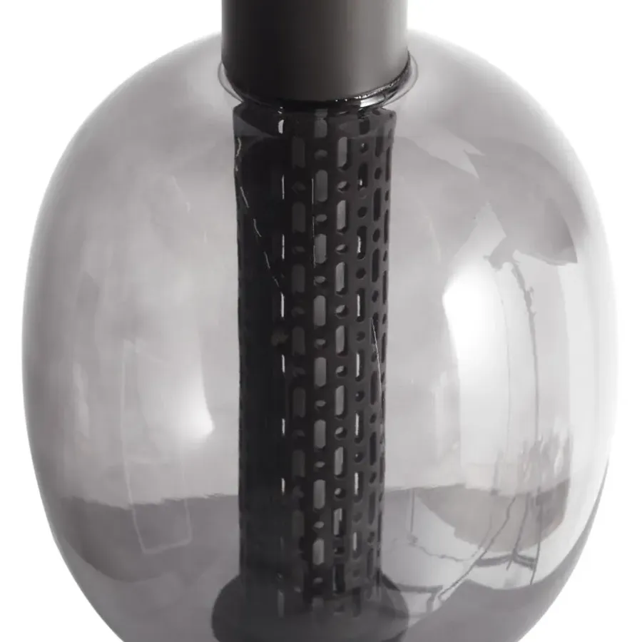 Leen Bakker PULANGI - Tafellamp - Zwart - Aluminium