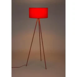 Staande Lampen-Puur - Renato vloerlamp - rood