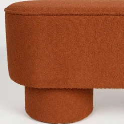 Poefen-Puur - Sylvia Bench - rood/bruin