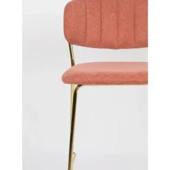 Barkrukken-Puur - Viken barstoel 65 cm roze goud