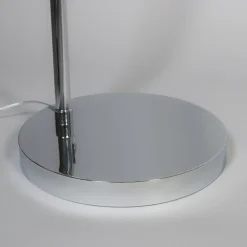 QAZQA booglampen arc zilverkleurig e27