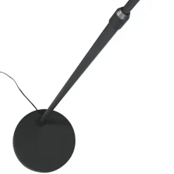 QAZQA booglampen arc zwart e27