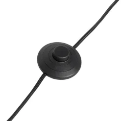 QAZQA booglampen arc zwart e27