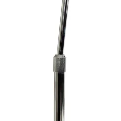 QAZQA booglampen arc-basic zilverkleurig e27