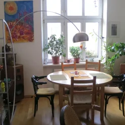 Booglampen-QAZQA booglampen booglamp xxl zilverkleurig e27