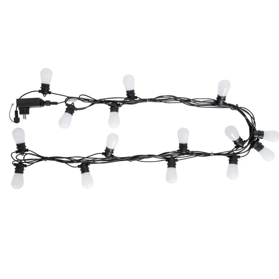QAZQA buitenlampen chill zwart geïntegreerde led
