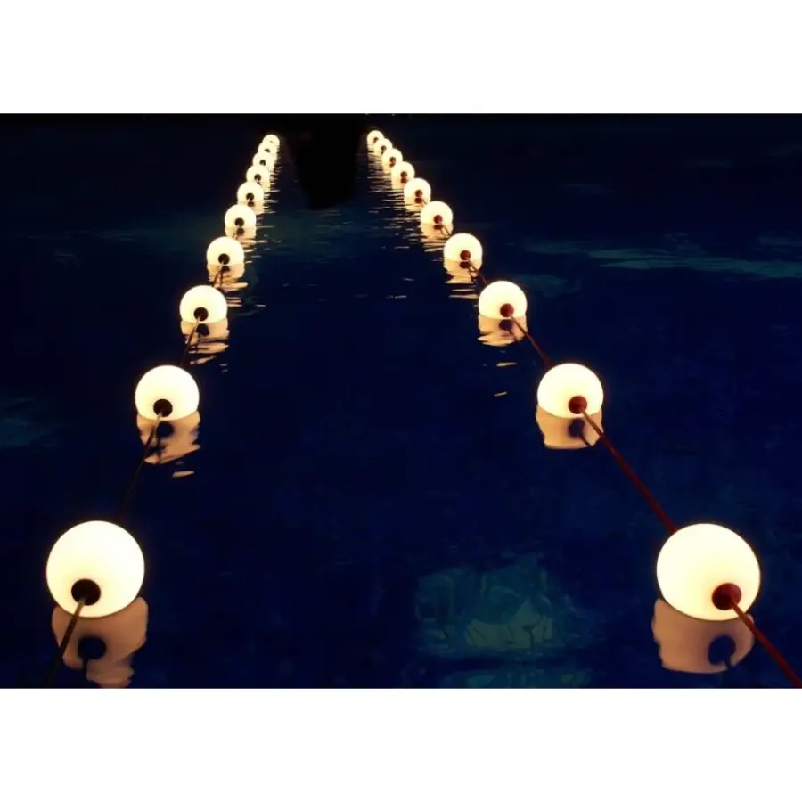 QAZQA buitenlampen malai wit geïntegreerde led