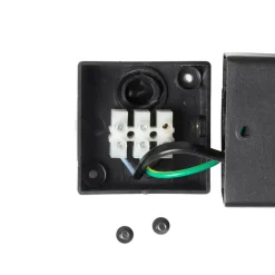QAZQA buitenlampen met sensor denmark zwart e27