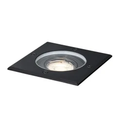 Buitenverlichting|Grondspots-QAZQA grondspots delux zwart gu10