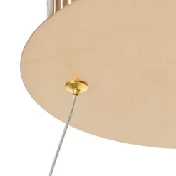 Hanglampen-QAZQA hanglampen anello goudkleurig geïntegreerde led
