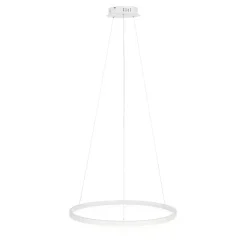 QAZQA hanglampen anello wit geïntegreerde led
