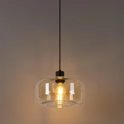 Hanglampen-QAZQA hanglampen bizle beige e27