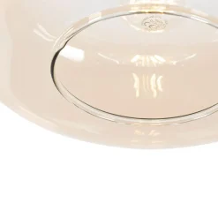 Hanglampen-QAZQA hanglampen bizle beige e27