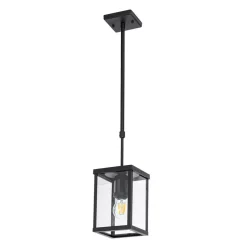 Buitenverlichting-QAZQA hanglampen buiten charlois zwart e27
